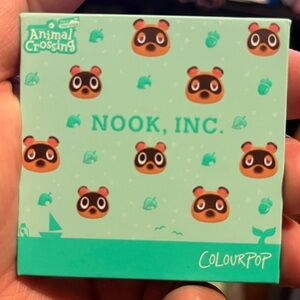 Colourpop Animal Crossing Nook Inc Eyeshadow Quad